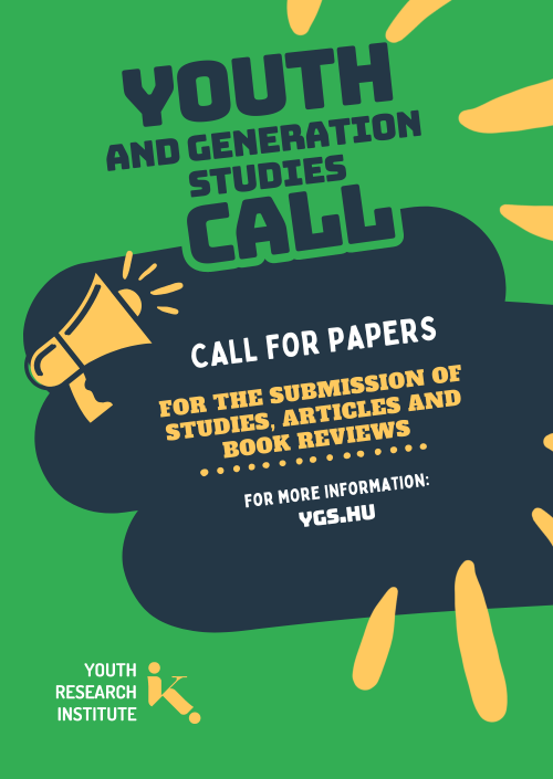 Youth and Generation Studies 2024 Call for Papers Now accepting